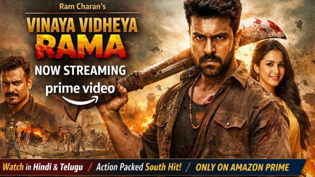Vinaya Vidheya Rama Now Streaming On Amazon Prime